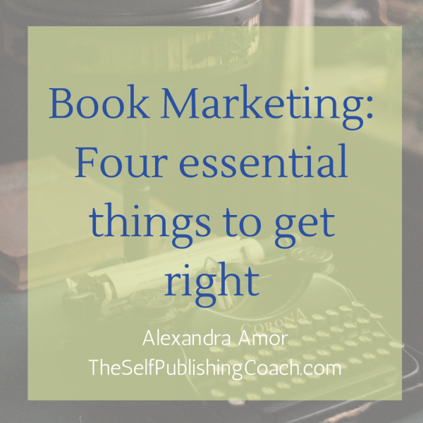 book marketing: 4 things to get right