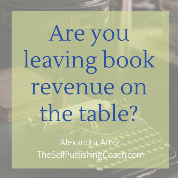 are you leaving book revenue on the table